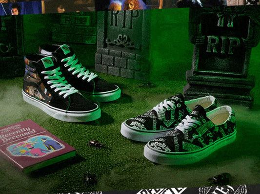 Skate authority Vans expands their horror collection with Gremlins and Beetlejuice designs