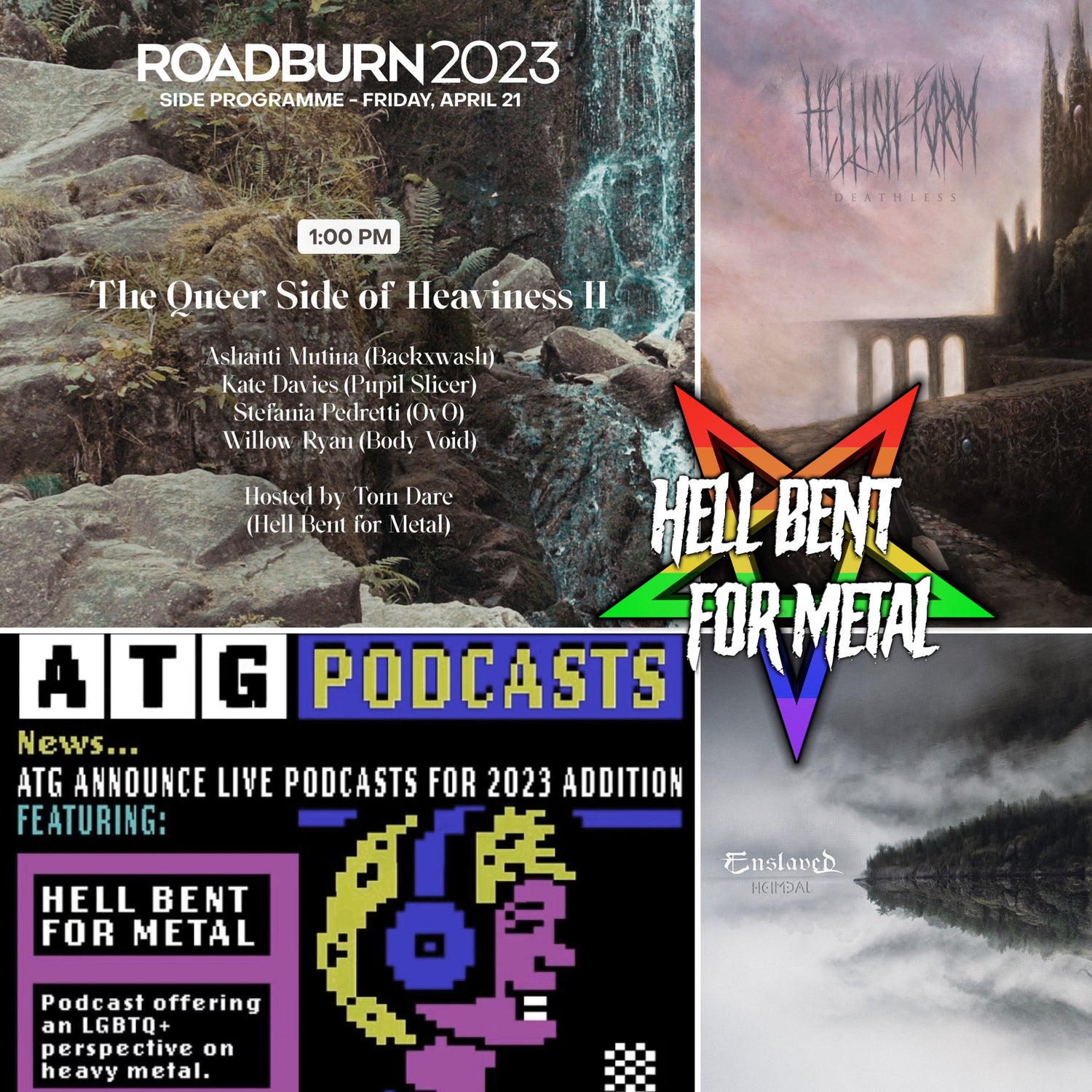 Queer Representation at Roadburn and ArcTanGent features on the latest Hell Bent for Metal