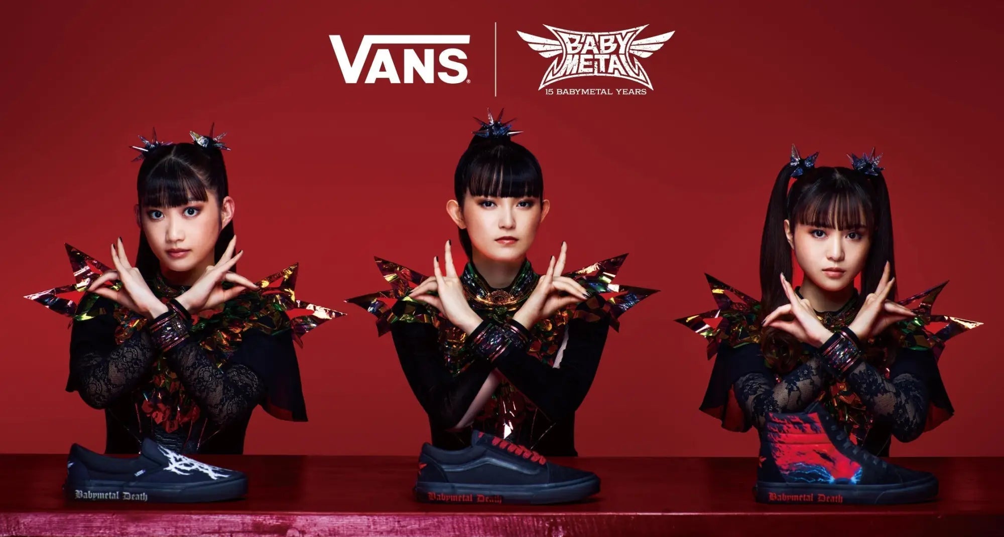 BABYMETAL Teams with Vans for '15 BABYMETAL YEARS' – Knotfest