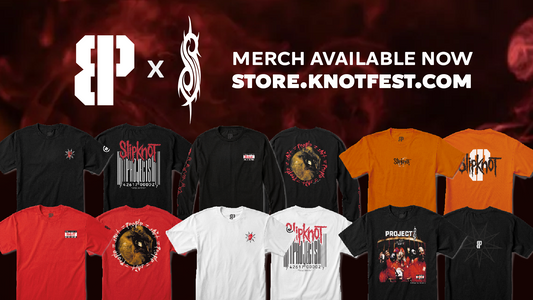The Slipknot X Brooklyn Projects collection now available at the Knotfest Online Store