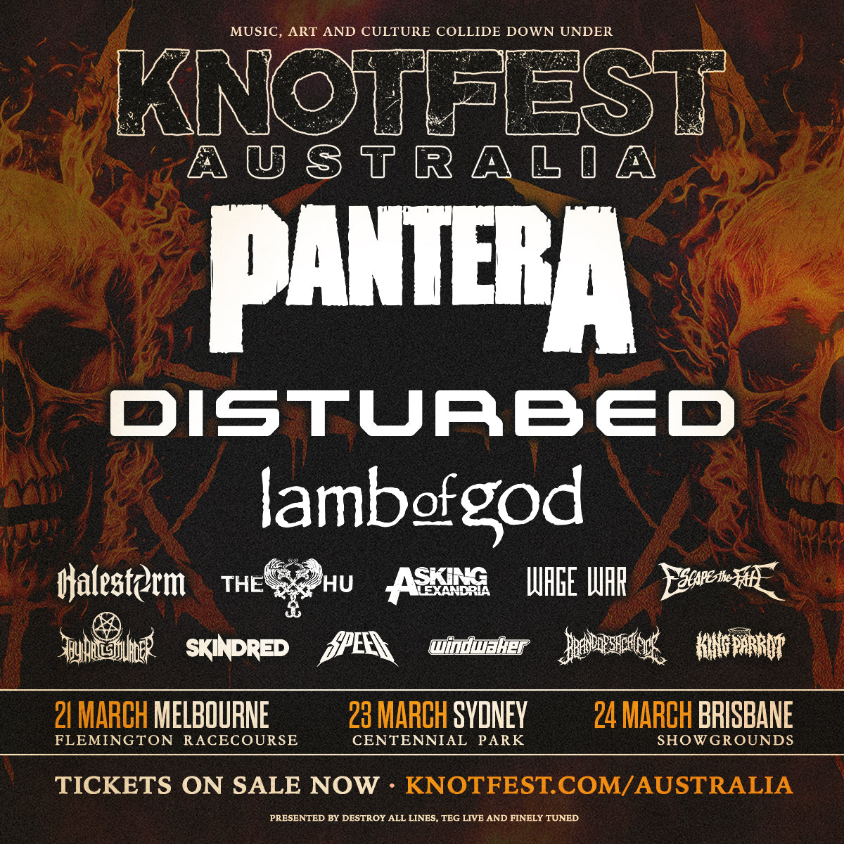 KNOTFEST AUSTRALIA PREMIUM PRESALE – Knotfest