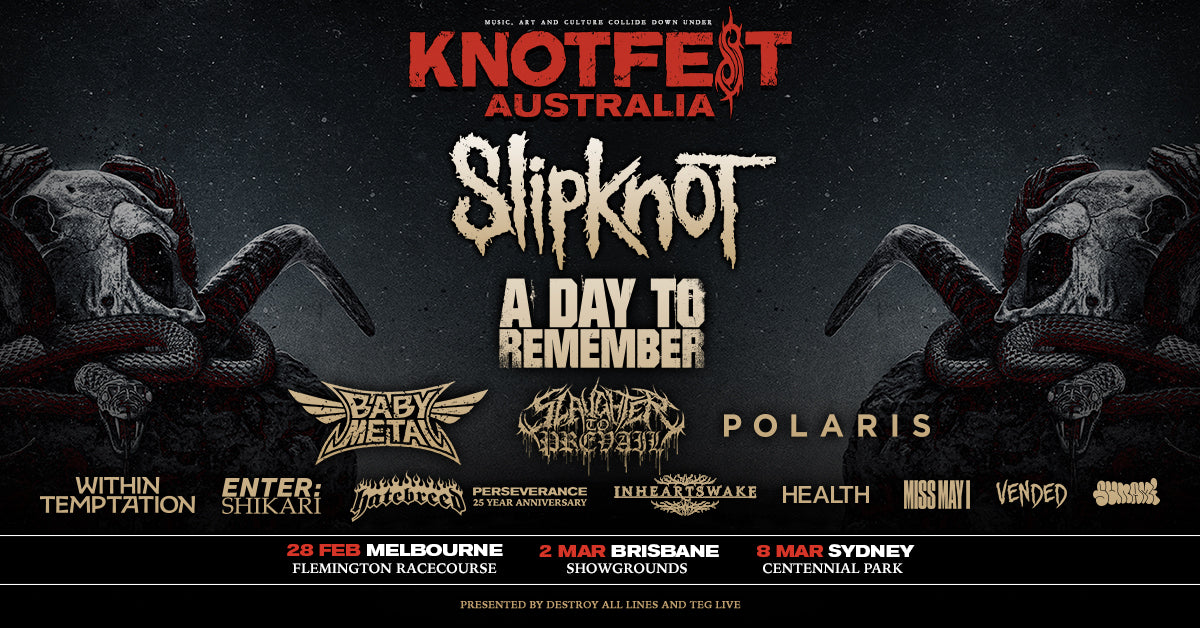 KNOTFEST AUSTRALIA: PREMIUM PRESALE – Knotfest