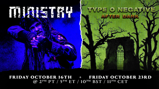 The Knotfest Streaming Concert Series features back-to-back weeks with legends Ministry and Type O Negative