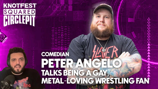 SQUARED CIRCLE PIT – METAL COMEDIAN PETE ANGELO TALKS ABOUT HOW DEATH MATCHES ARE LIKE MOSH PITS