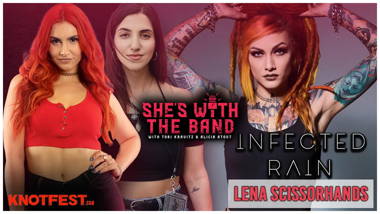 SHE'S WITH THE BAND - Episode 19: Lena Scissorhands – Knotfest