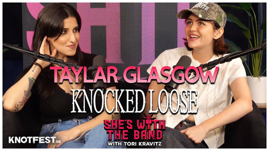 SHE'S WITH THE BAND Episode 50: Taylar Glasgow (KNOCKED LOOSE Lighting Director)