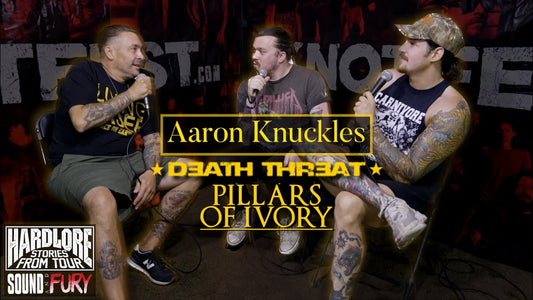 HardLore chats with Aaron from DEATH THREAT and PILLARS OF IVORY live at Sound & Fury 2022