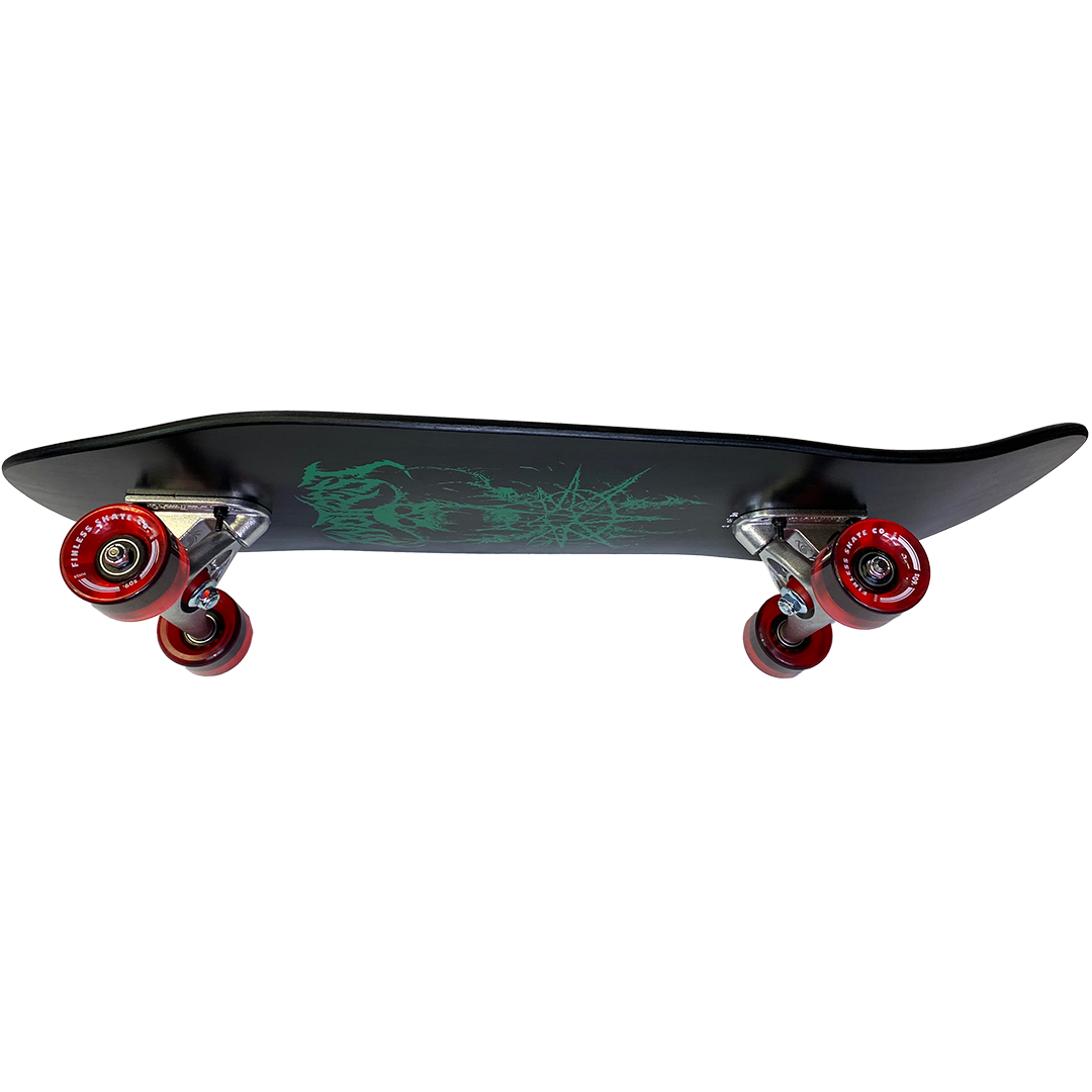 Riddick Skull LIMITED EDITION Complete Skateboard in Green