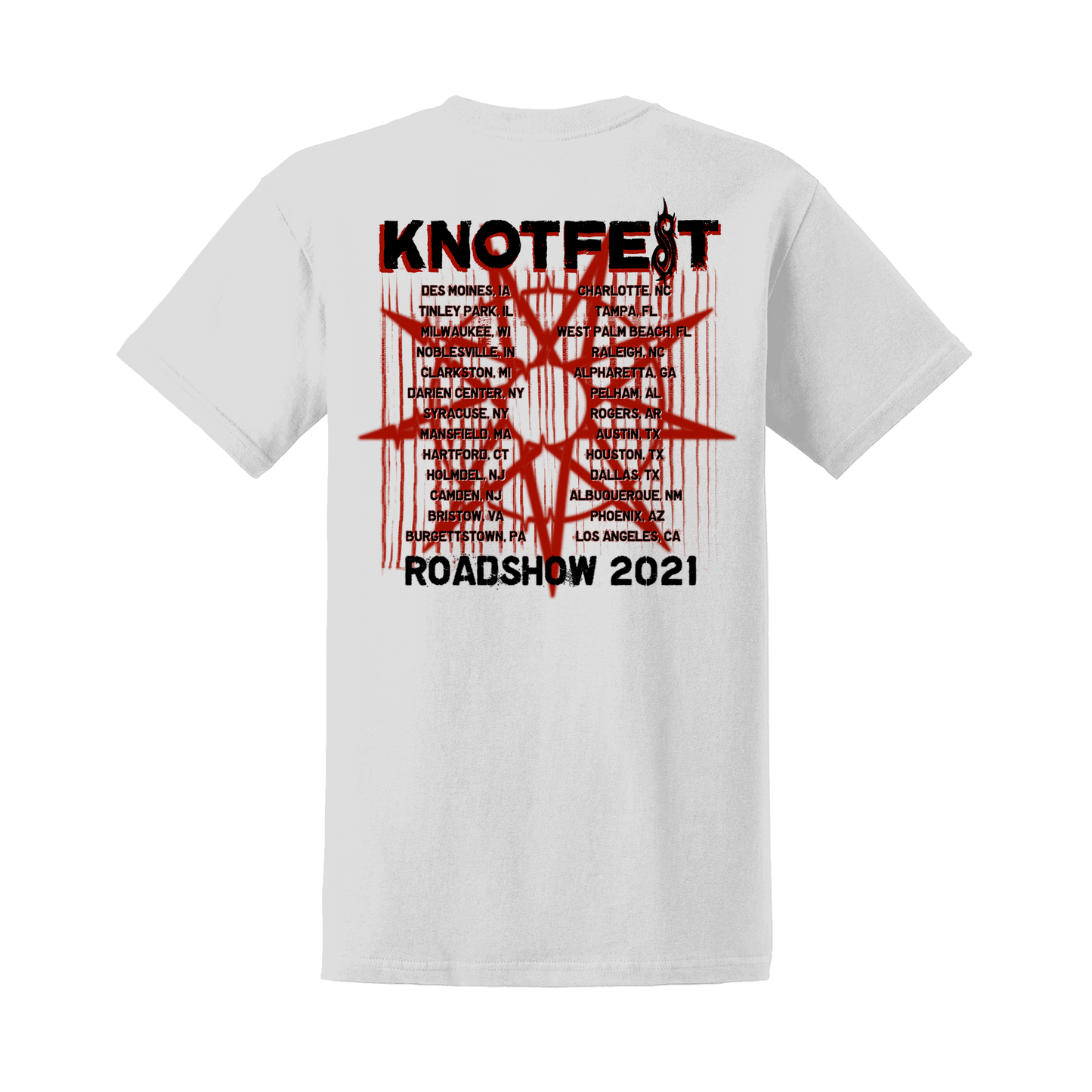 Barcode Glitch Roadshow Tour Tee