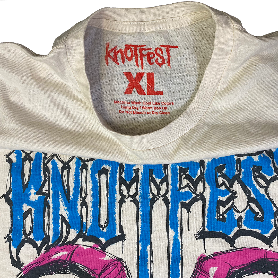 ’Pencil Sketch Goat’ T-Shirt in Vintage White