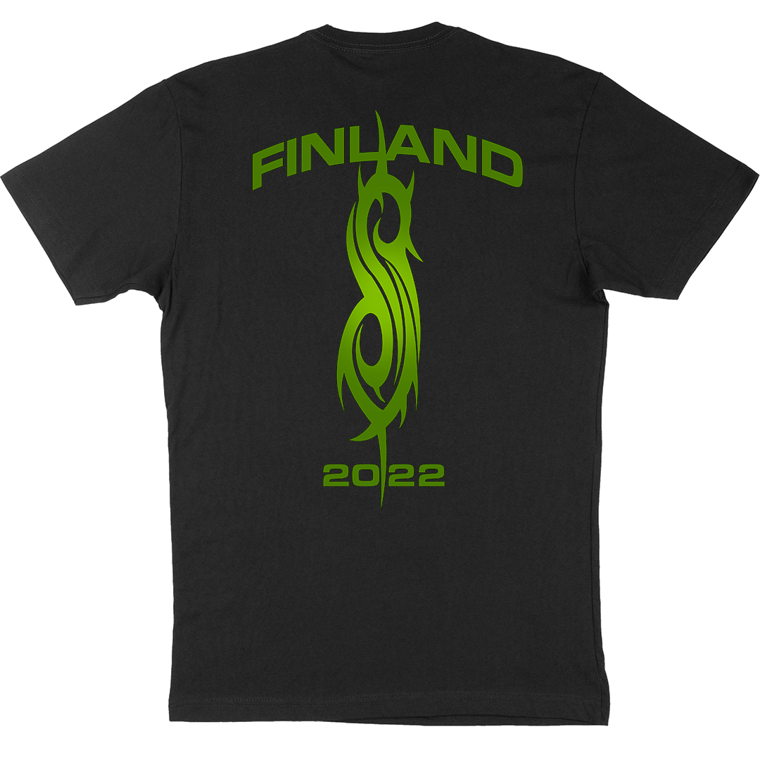 Knotfest Finland Green Skull T-Shirt