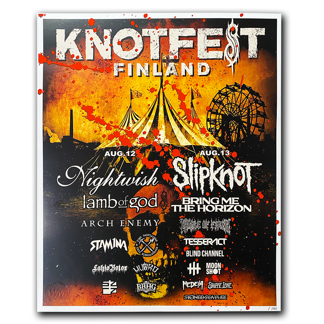 Knotfest Finland 2022 Poster