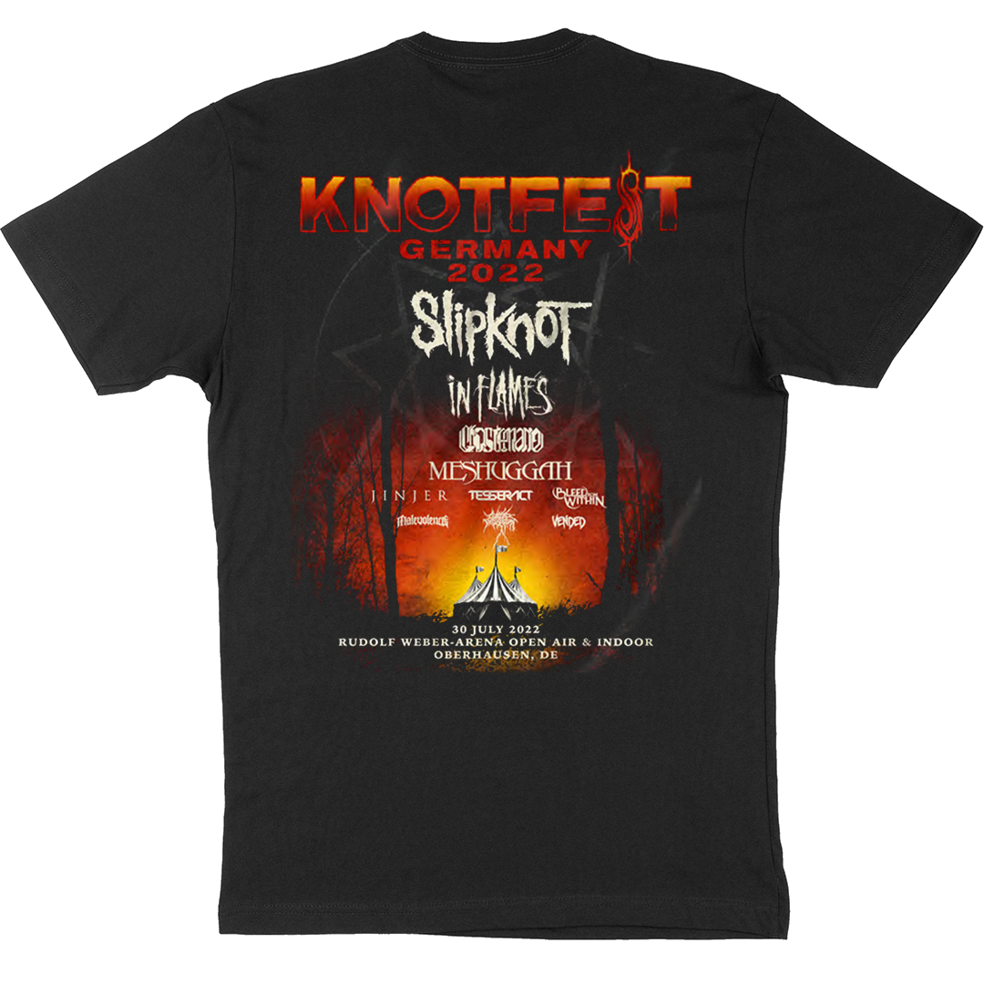 Knotfest Germany 3 Skulls T-Shirt