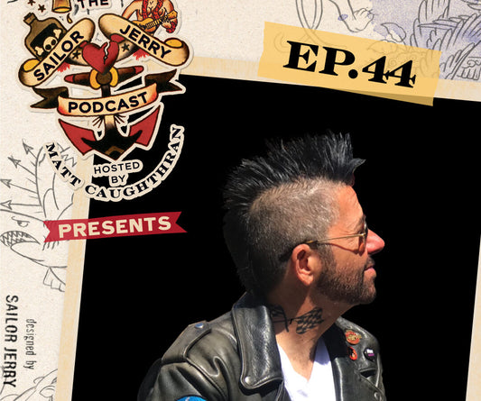 Rock culture champion Riki Rachtman revisits the his life in the fast lane and his road ahead on The Sailor Jerry Podcast