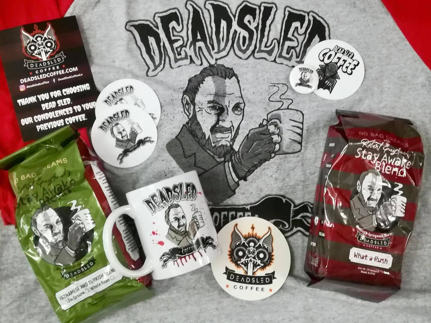 Dead Sled Coffee teams with horror legend Robert Englund to unveil their 'Stay Awake' Blend
