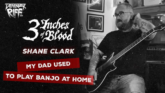 3 INCHES OF BLOOD - Shane Clark’s MUSICAL UPBRINGING