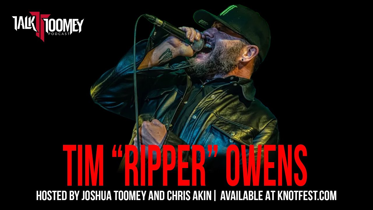 Tim 'Ripper' Owens on his new EP Return to Death Row and more on the latest Talk Toomey Podcast