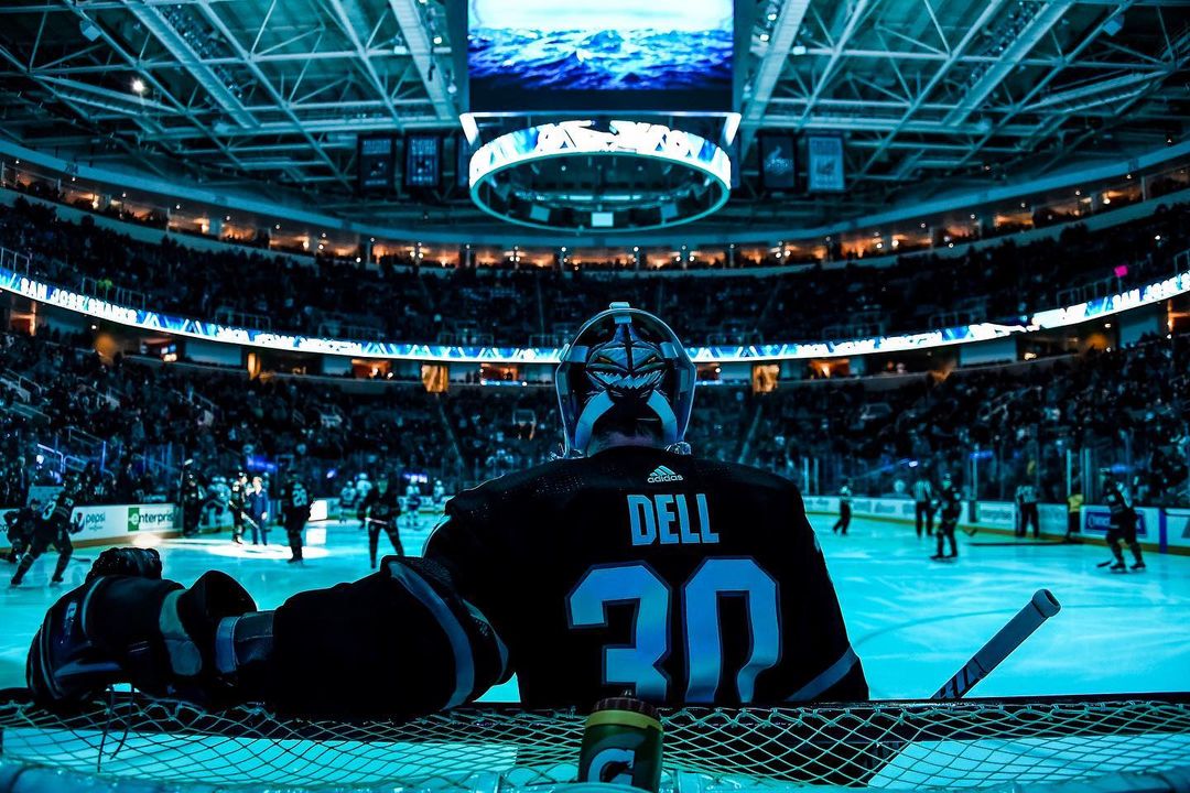 Veteran goalie Aaron Dell champions the culture of heavy music on and off the ice