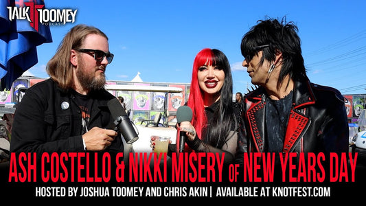 Ash Costello & Nikki Misery of New Years Day | Talk Toomey at Louder Than Life