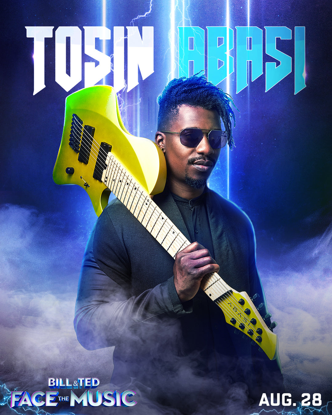 Animals As Leaders' Tosin Abasi revealed as the "Air Shredder" in Bill & Ted Face the Music