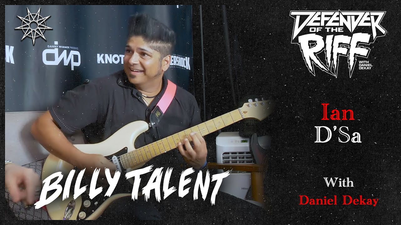 "𝙋𝙚𝙤𝙥𝙡𝙚 𝙙𝙤𝙣'𝙩 𝙚𝙭𝙥𝙚𝙘𝙩 𝙢𝙚 𝙩𝙤 𝙥𝙡𝙖𝙮 𝙩𝙝𝙞𝙨" - Ian D'Sa (BILLY TALENT) on Defender Of The Riff