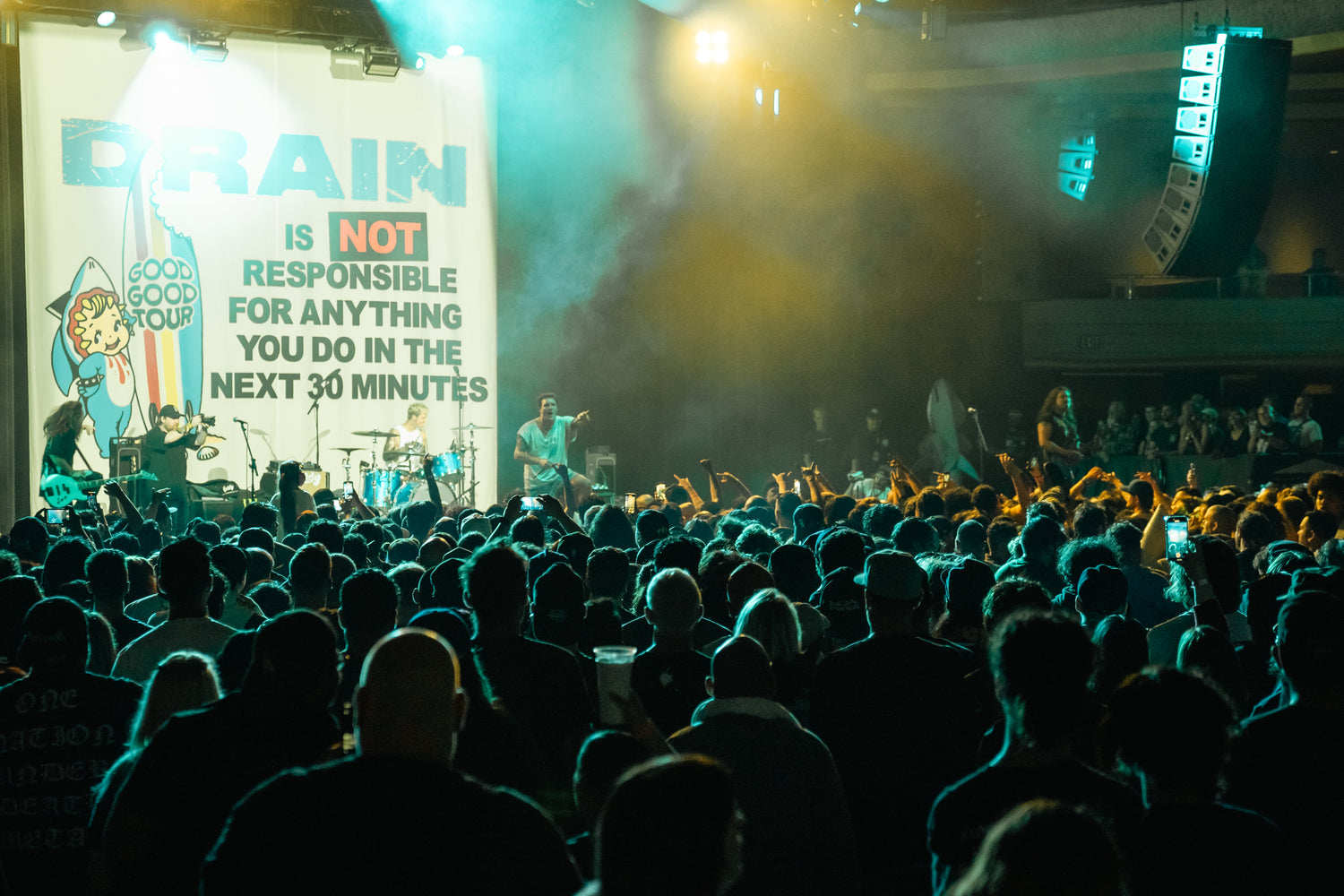 Drain Lead the Charge of Modern Hardcore With An Epic Headliner in Los Angeles