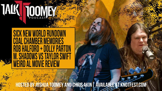 Sick New World, Halford + Dolly, M. Shadows vs Taylor Swift, Weird Al Movie | Talk Toomey