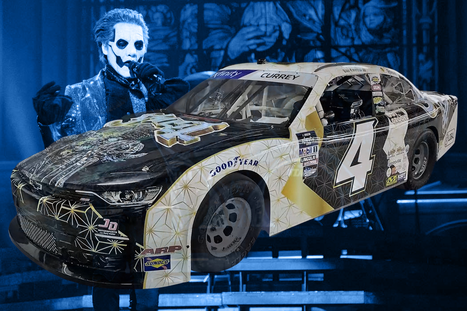 Ghost will make their NASCAR debut with #4 'Impera' Chevy