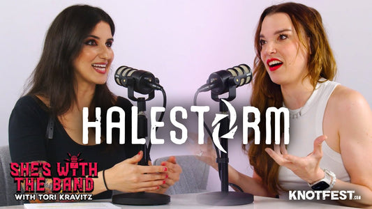 SHE'S WITH THE BAND Episode 59: Lzzy Hale (HALESTORM)