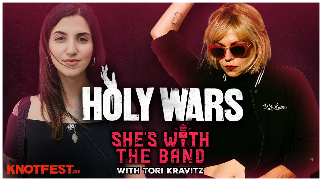SHE'S WITH THE BAND Episode 40: Kat Leon (HOLY WARS)