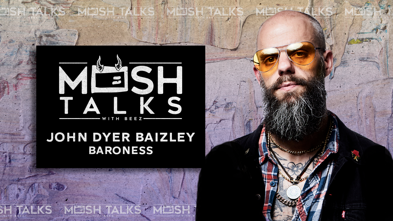 Mosh Talks with Baroness Frontman John Dyer Bailey ahead of their 'Gold & Grey' Live Stream