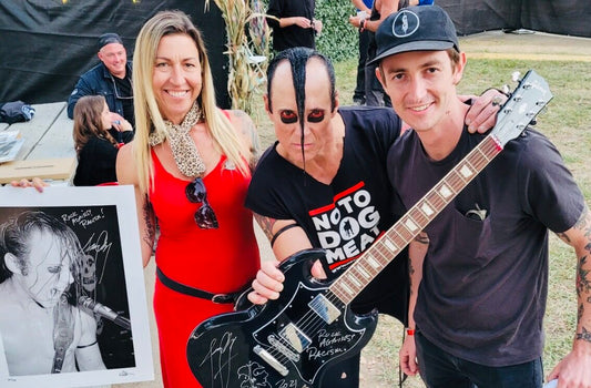 Jerry Only of The Original Misfits aligns with Punk Rock & Paintbrushes to release rare photo prints to benefit Rock Against Racism