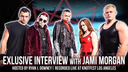 CODE ORANGE's Jami Morgan talks playing a stadium show and lineup changes (Knotfest LA Interview)