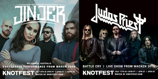 Knotfest Streaming Concert Series Continues with Jinjer and the legendary Judas Priest