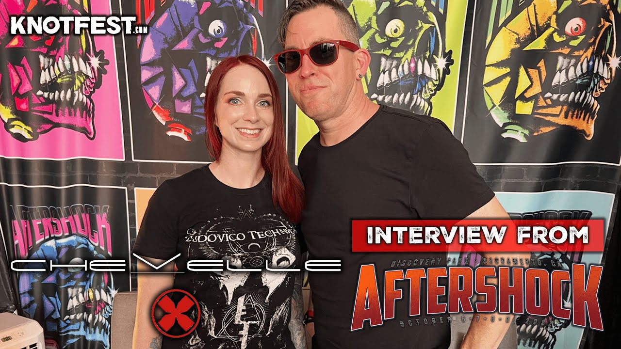 CHEVELLE on inspiring future metalheads at AFTERSHOCK FESTIVAL