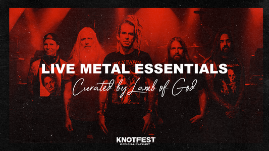 Watch the new live video for "Memento Mori" and stream the 'Live Metal Essentials: Curated by Lamb of God' playlist