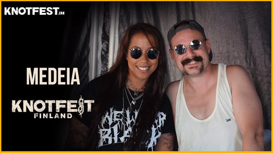 MEDEIA on playing the FIRST EVER KNOTFEST FINLAND