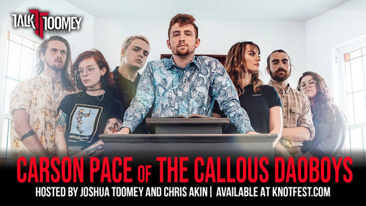Carson Page of The Callous Daoboys on new album Celebrity Therapist and making 'psycho music' on the latest Talk Toomey Podcast