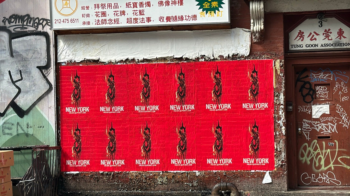 Slipknot Posters Are Popping Up Internationally Prompting Fans to Unlock Cryptic Website