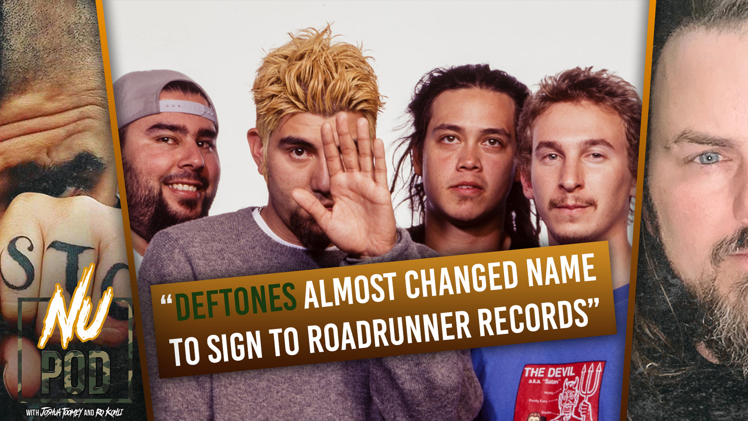 Deftones Almost Changed Their Name To Sign To Roadrunner Records - Nu Pod