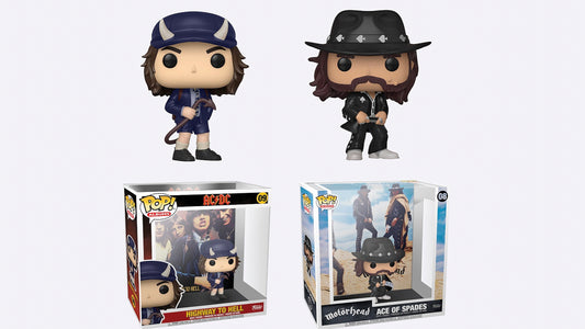 Funko immortalizes Lemmy and Angus for the Album series of their iconic Pop! figures