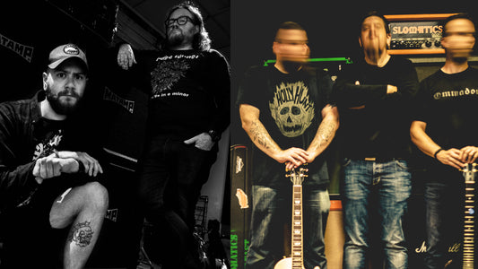 Stream Black Bow Records riff-heavy split featuring Ungraven and Slomatics