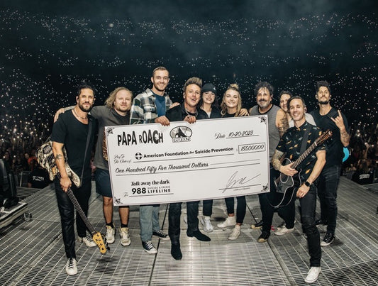 Papa Roach Make 150k Donation to American Foundation for Suicide Prevention