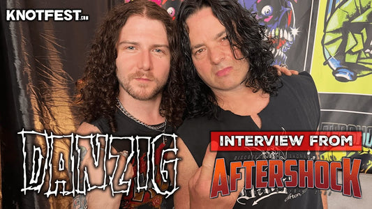 Steve Zing of DANZIG on playing with his heroes at AFTERSHOCK FESTIVAL