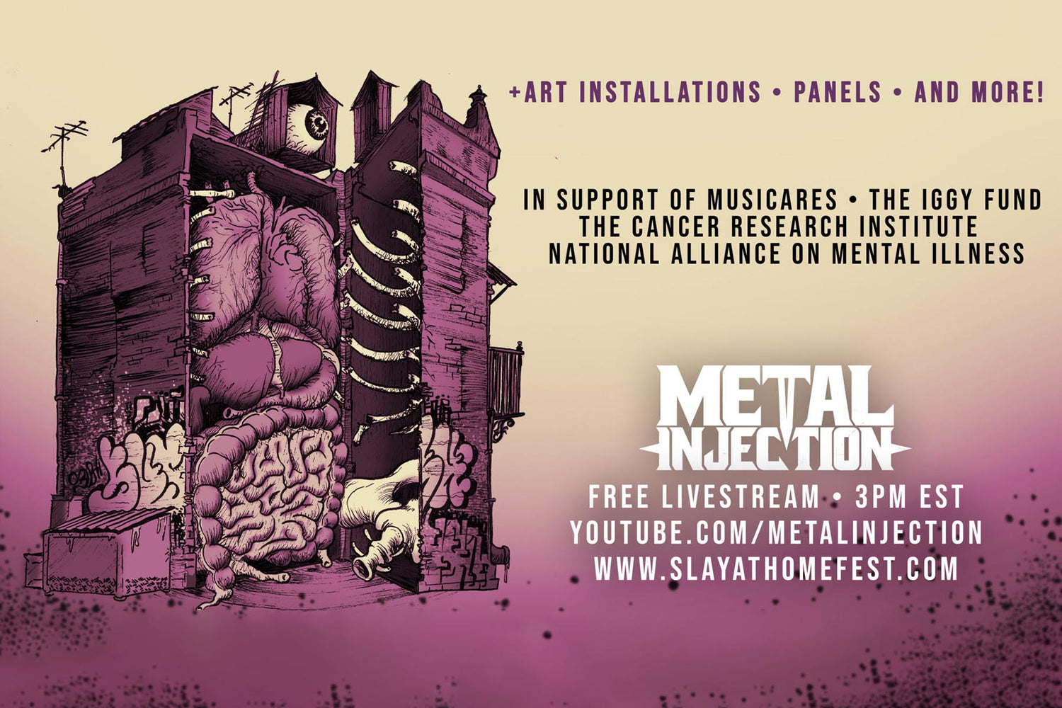 Metal Injection reveals stacked line up for their Slay At Home digital festival finale