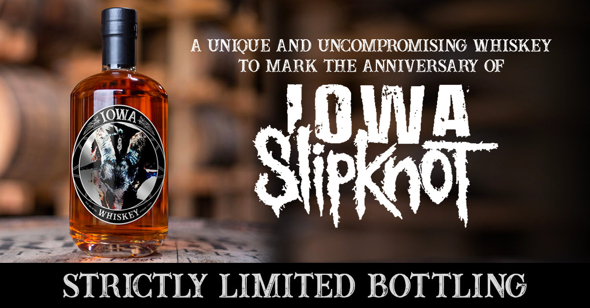 Slipknot introduces limited edition Iowa Anniversary Whiskey