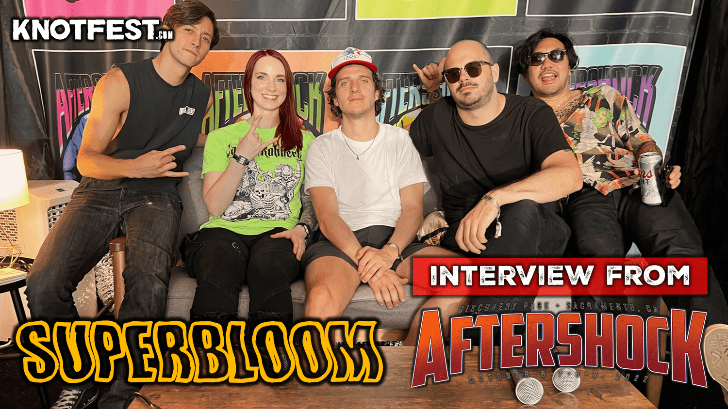SUPERBLOOM on their highlights on the festival circuit from AFTERSHOCK