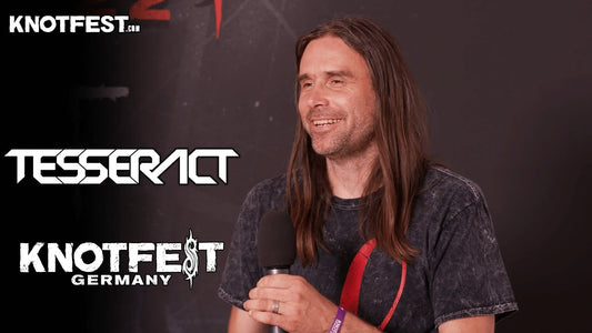 TESSERACT on their upcoming NEW ALBUM at KNOTFEST GERMANY