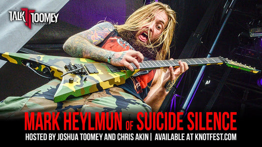 Mark Heylmun of Suicide Silence on new album Remember... You Must Die on the latest Talk Toomey Podcast