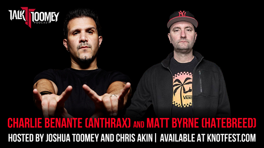Charlie Benante (Anthrax)/ Matt Byrne (Hatebreed) Exclusive Combined Interview - Their Upcoming Tour, Pantera, Obi-Wan and more